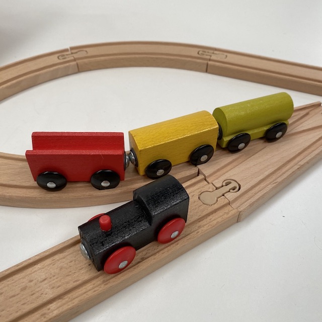 TRAIN SET, Wooden IKEA